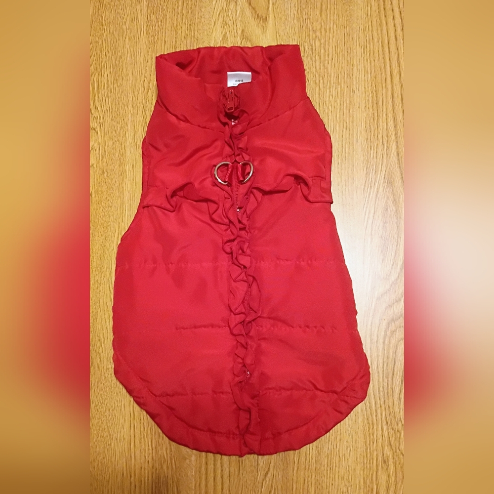 Wag&Bone Red Quilted Dog Coat